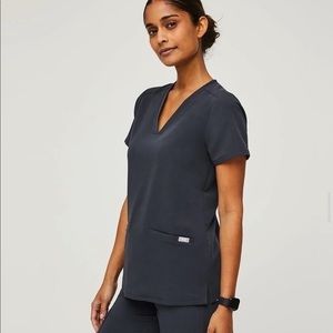 Figs Night Sky Casma Scrub Top Medium